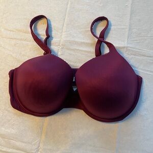 Women's Burgundy Bra 38DDD